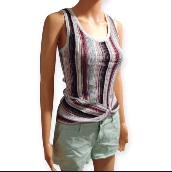 INC International Concepts Multicolor Striped Tank Top - Picture 2 of 6